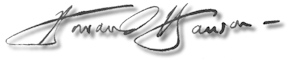 Hanson's signature