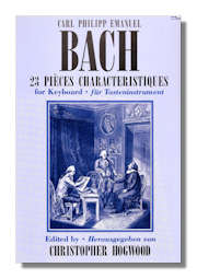 C.P.E. Bach 23 Pièces Characteristique