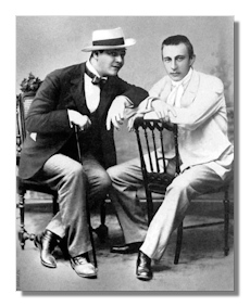 Feodor Chaliapin & Sergei Rachmaninoff