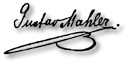 Mahler's signature