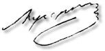 Mussorgsky's signature